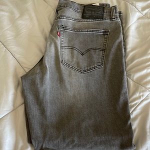 Grey 541 levis jeans waist 35 length 32